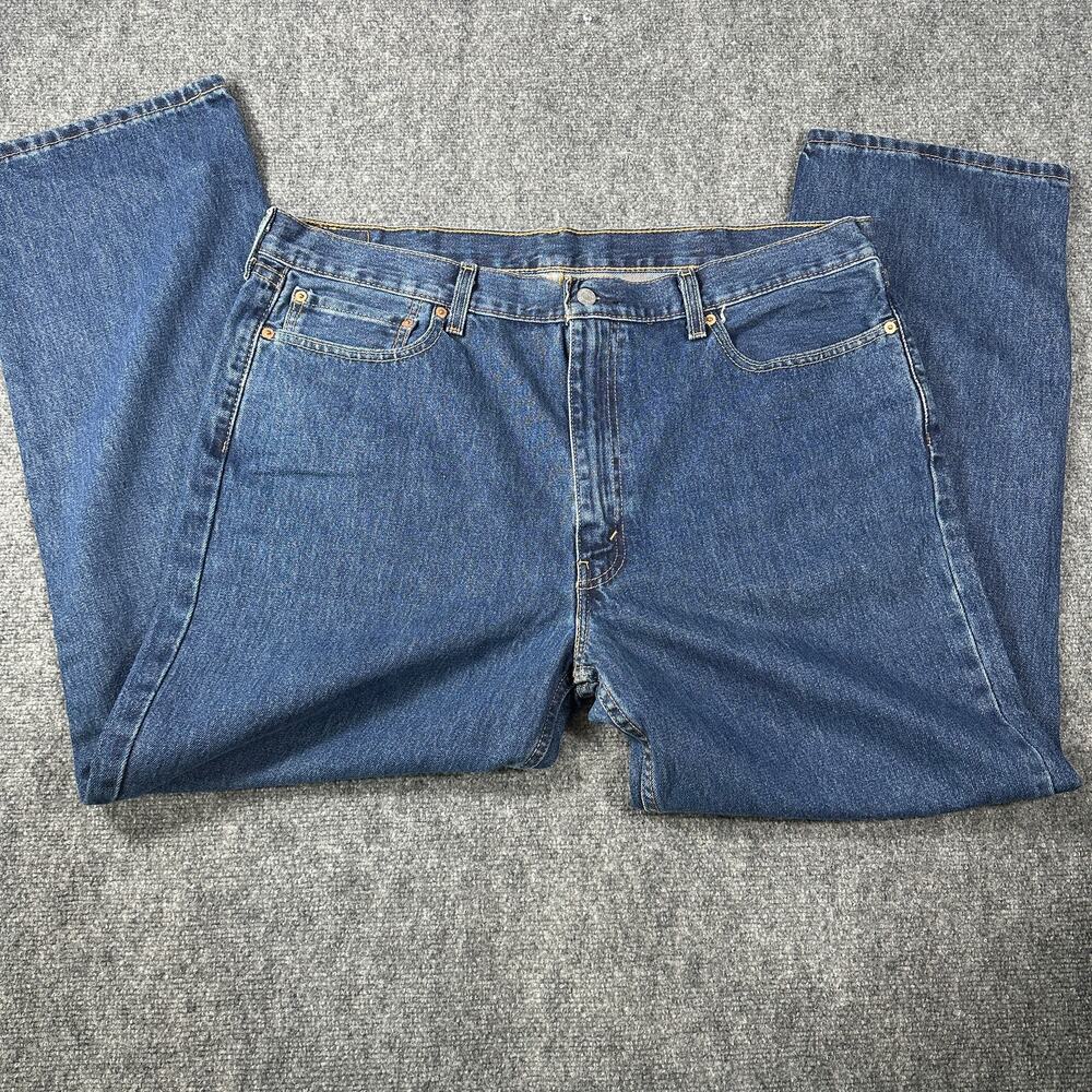 Levi's 550 Relaxed Fit Jeans Men's 40x30 Blue Medium Wash Straight Denim Pants
